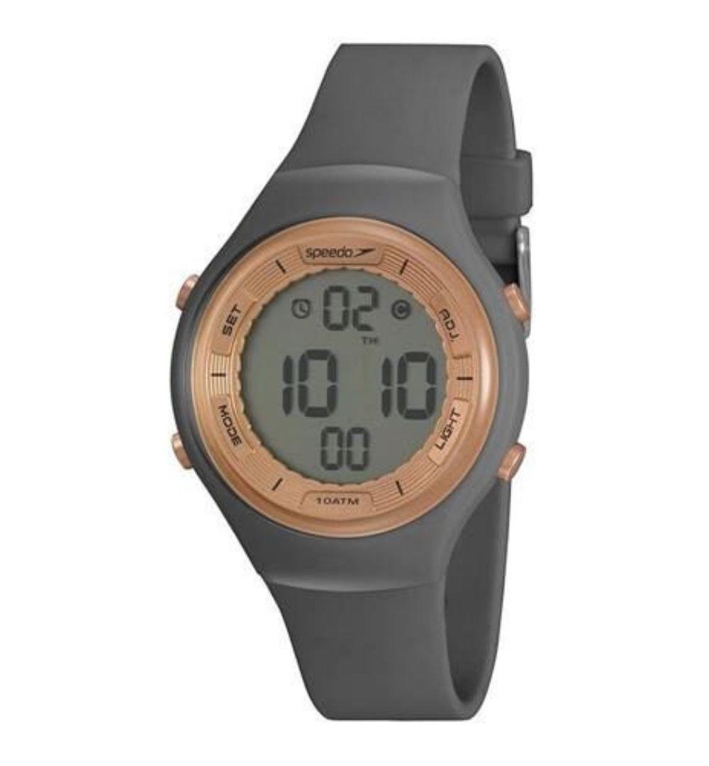 Relógio Speedo Digital Silicine Cinza 11028LOEVNP2