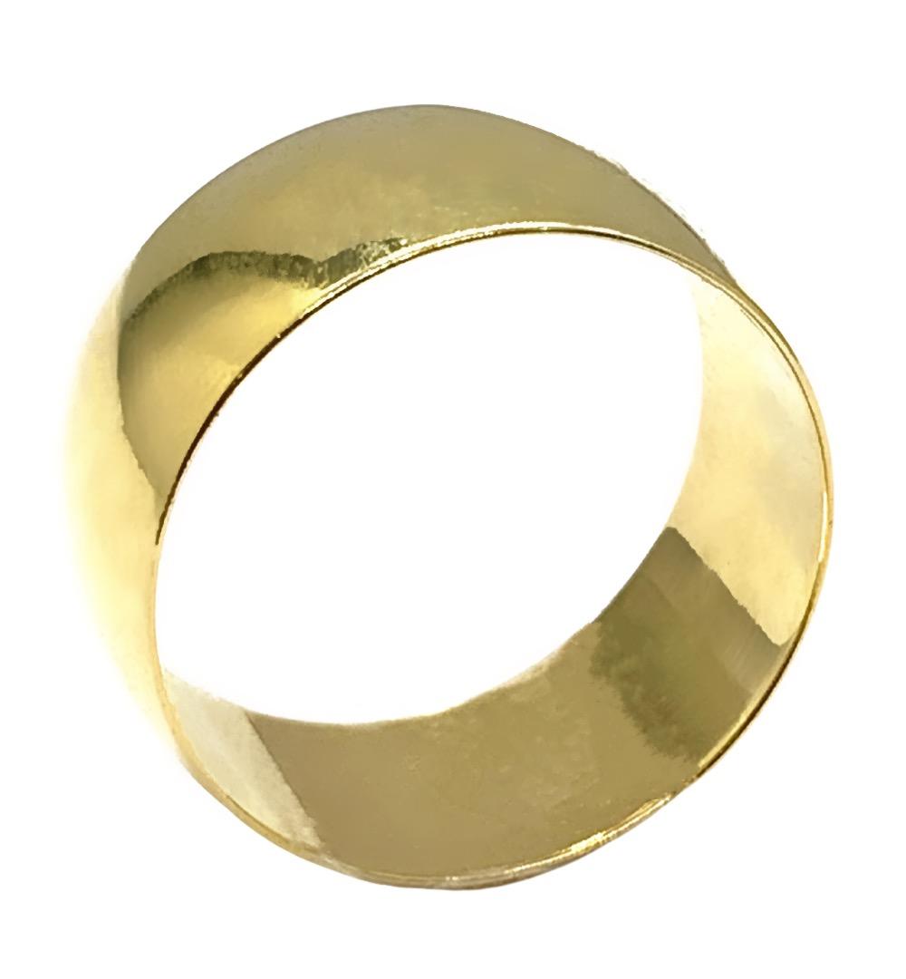 Aliança Tradicional Ouro Unidade 18k 5,0mm x 0,80mm