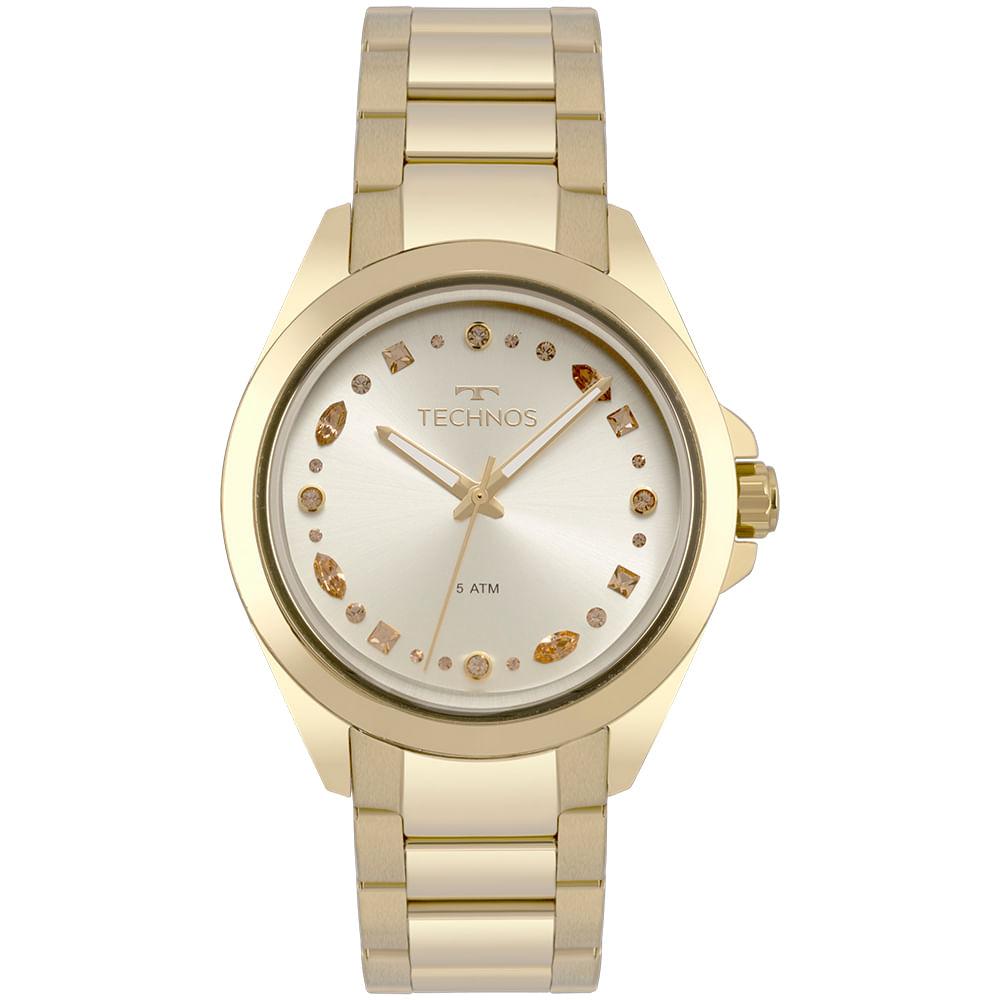 Relógio Feminino Technos Elegance Dourado 203AAA/4D