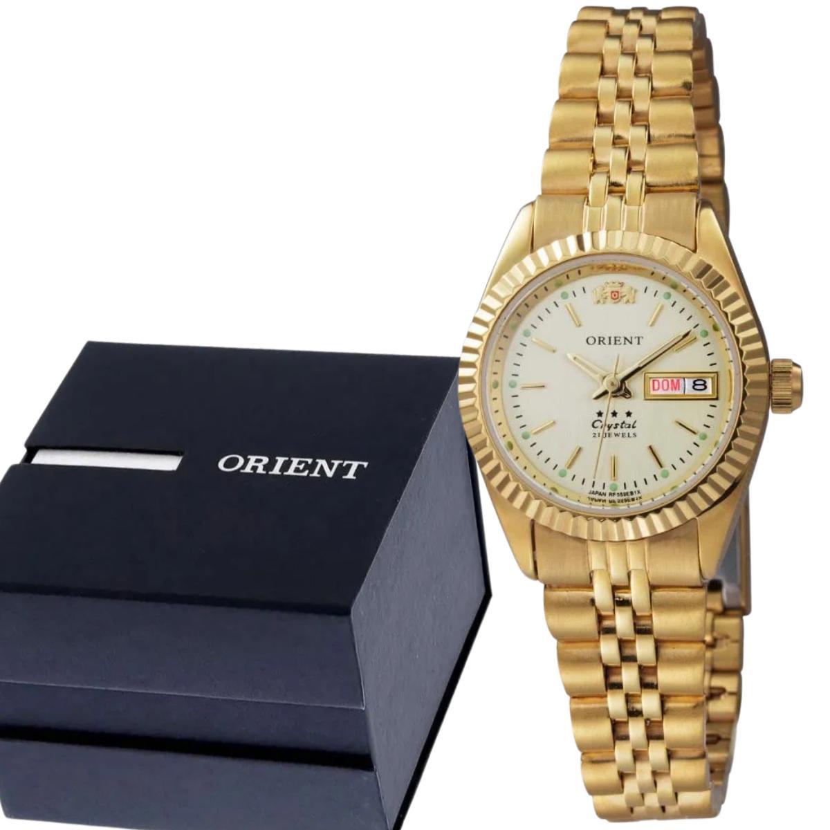 Relógio Feminino Orient Automático Dourado 559EB1NHC1KX