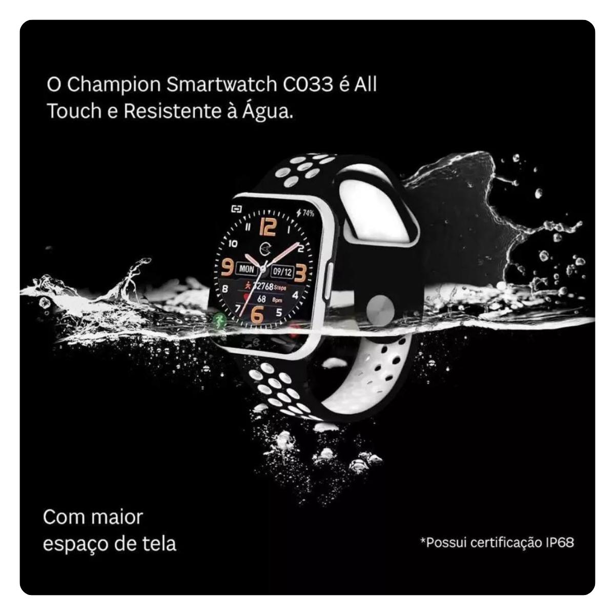 Relógio Champion SmartWatch CH50033T