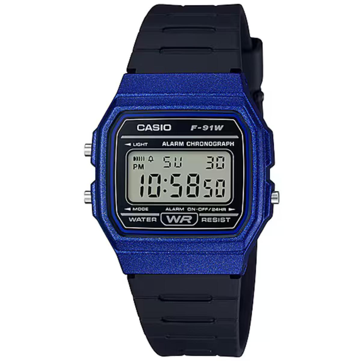 Relógio Casio Vintage Unissex F-91WM-2ADF