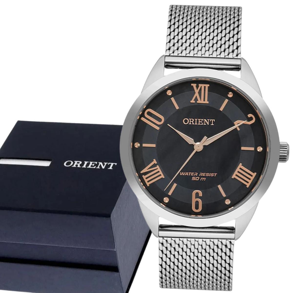 Relógio Feminino Orient Prata FBSS0121P1SX