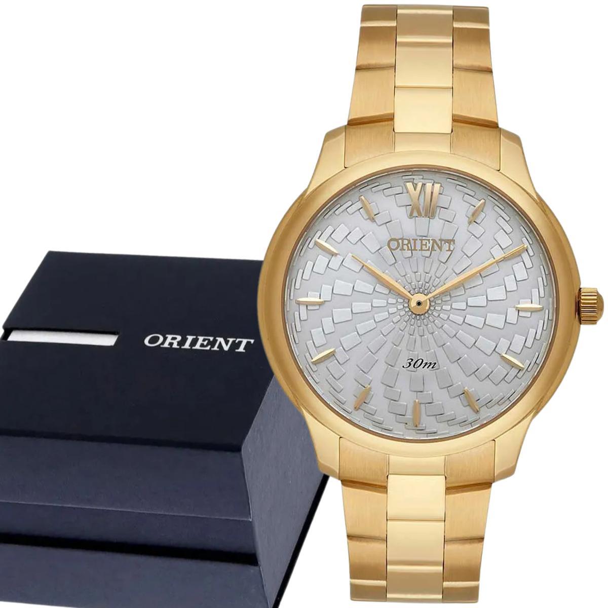 Relógio Feminino Orient Dourado FGSS0179S3KX