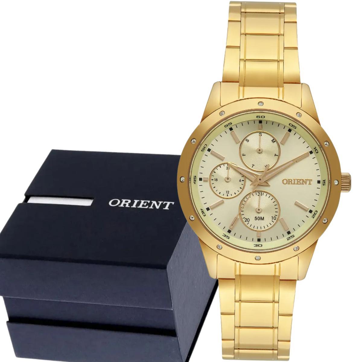 Relógio Feminino Orient Dourado FGSSM083C1KX