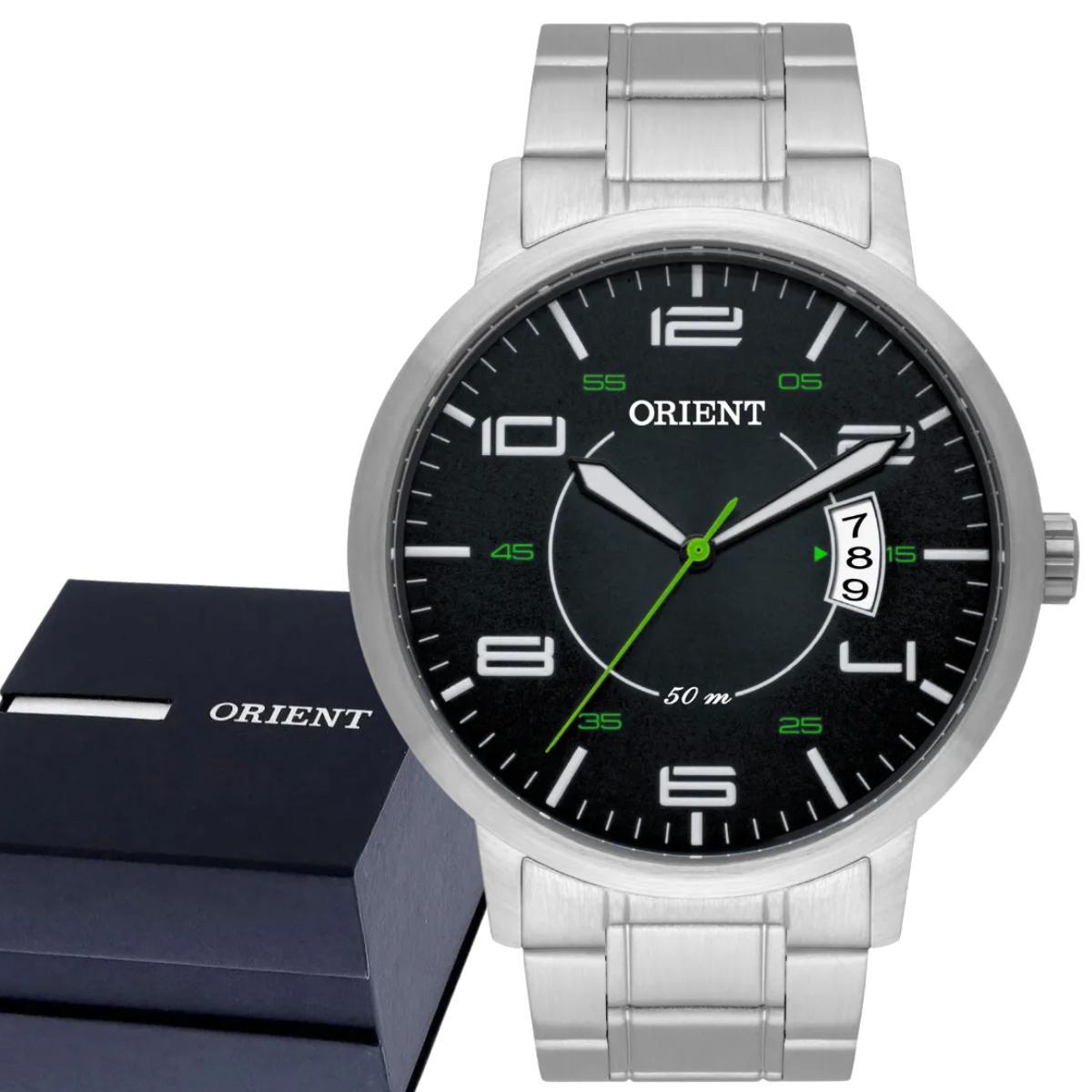 Relógio Orient Masculino Prata MBSS1381P2SX