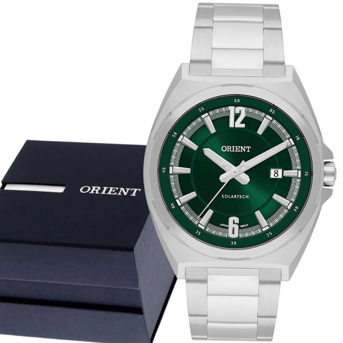 Relógio Masculino Orient Analógico Prata MBSS1491E2SX