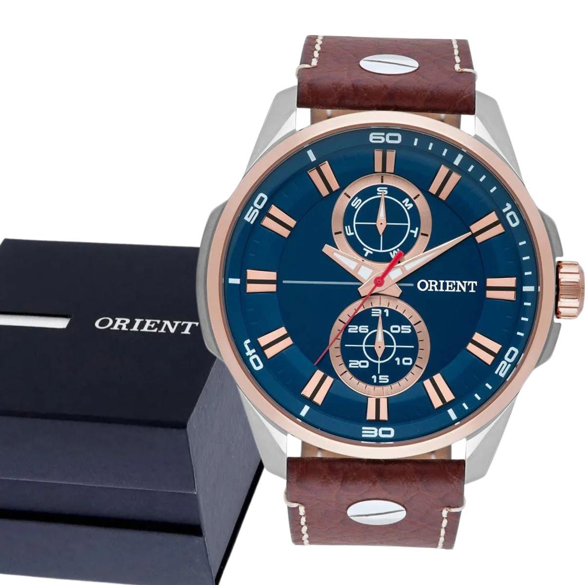 Relógio Masculino Orient Azul MTSCM004D1MB