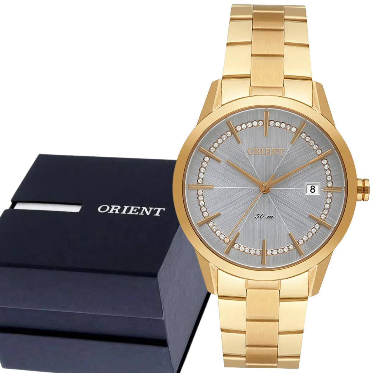 Relógio Feminino Orient Dourado FGSS1213S1KX