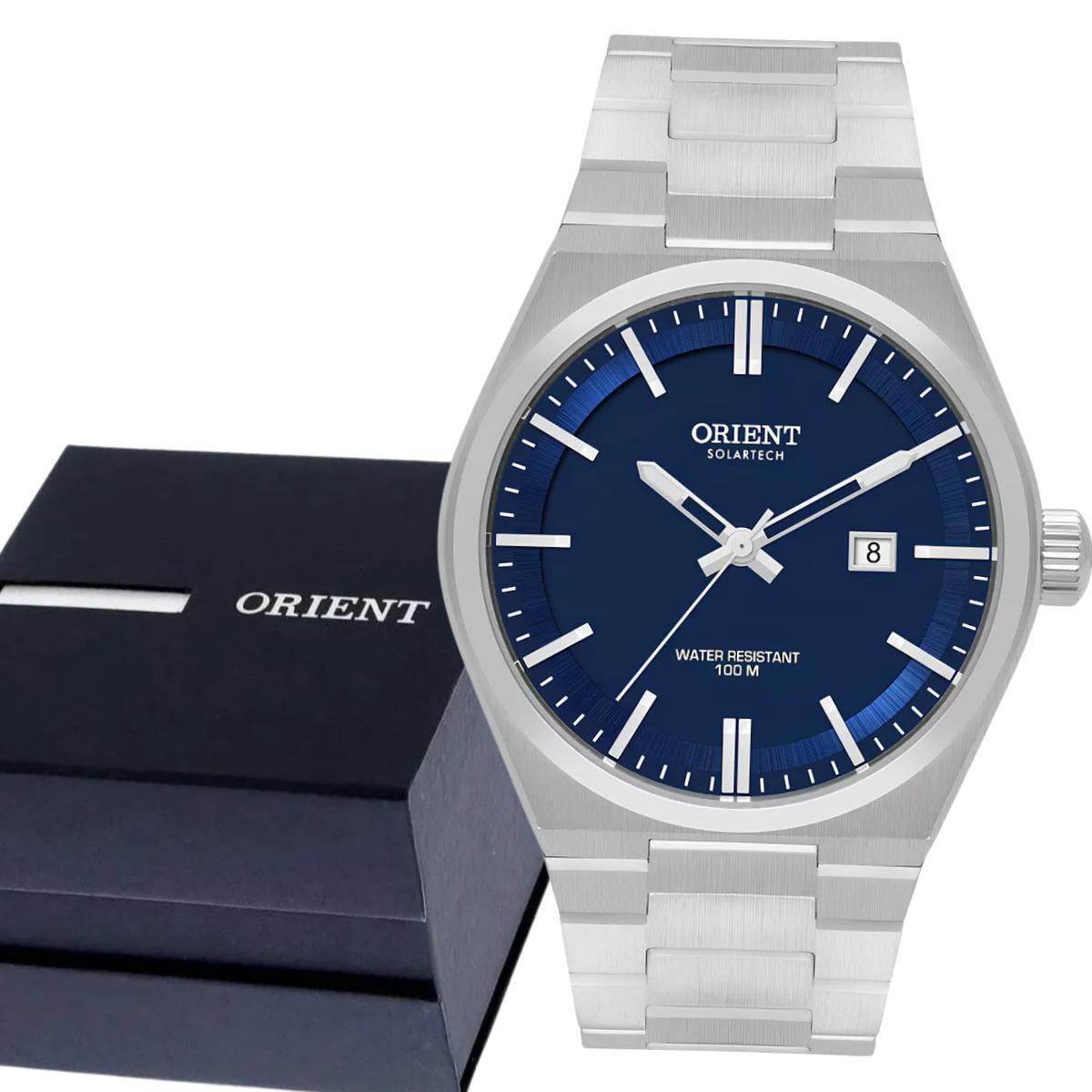 Relógio Masculino Orient Analógico Prata MBSS1493D1SX