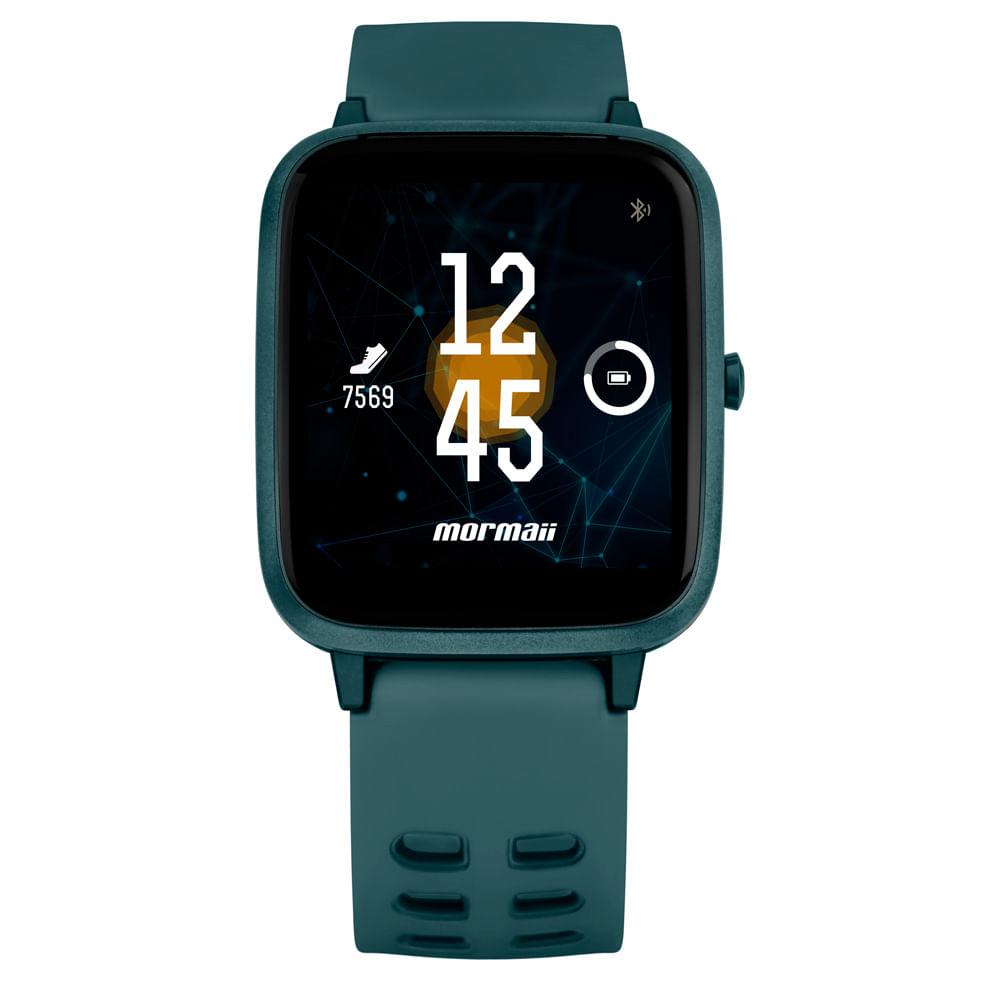 Relógio Smartwatch Mormaii Life Verde MOLIFEAF/8V