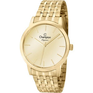 Relógio Feminino Champion Dourado CN27732G
